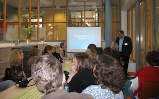 CT educators visit Keskuskoulus school in Porvoo, Finland.