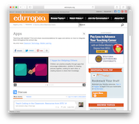 Edutopia Web Site